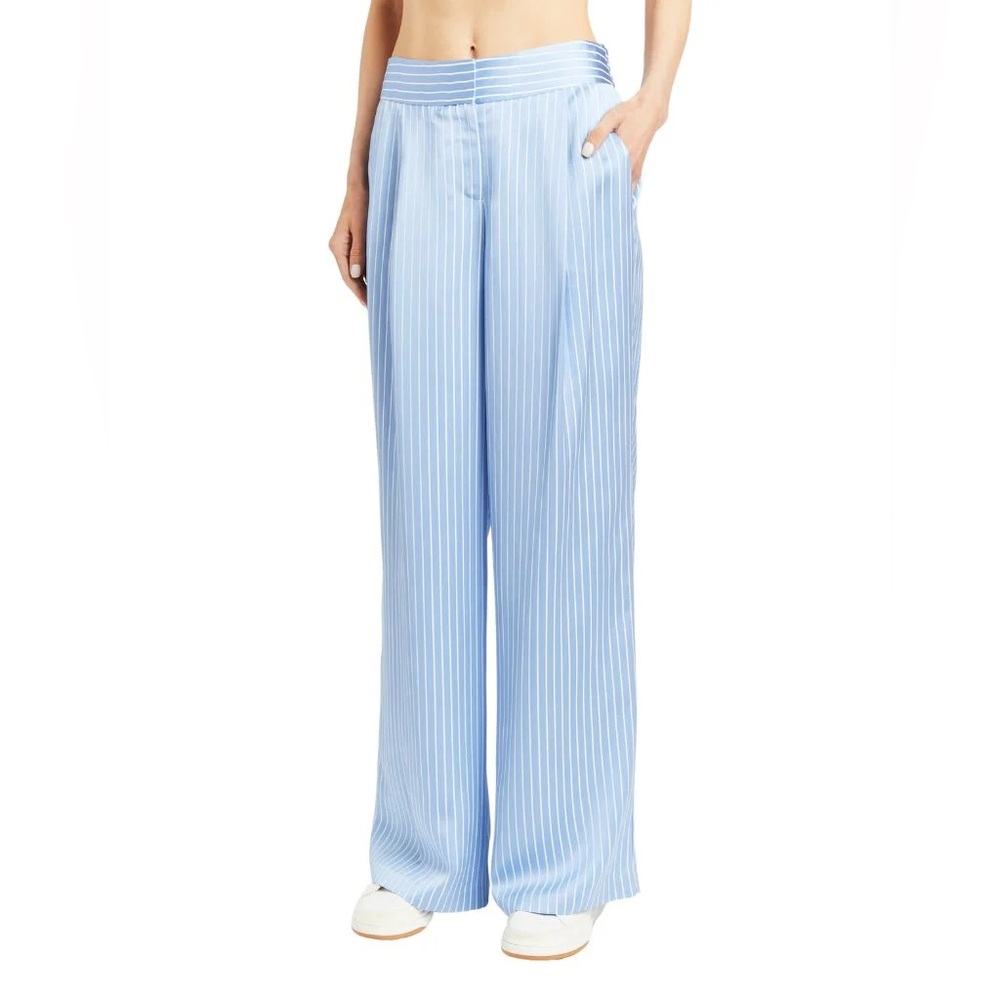Drew ELIZA SHADOW STRIPE PANT SKY